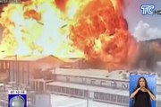 Incendio destruyó una fábrica vía a Daule