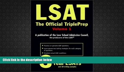 PDF [FREE] DOWNLOAD  LSAT: The Official Triple Prep, Volume 1 TRIAL EBOOK