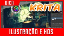KRITA FREE CONCEPT ILUSTRAÇAO E HQ