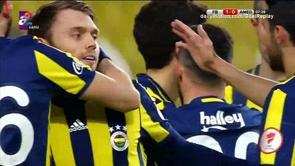 Salih Ucan Goal HD - Fenerbahce 1 - 0 Amedspor - 25.01.2017