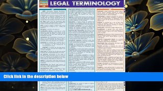 READ book Legal Terminology (Quickstudy: Law) Inc. BarCharts For Kindle