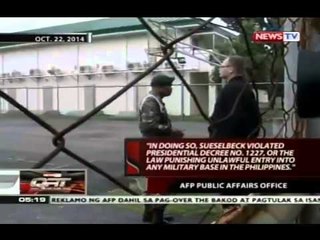 Sueselbeck, handang harapin ang anumang rekalmo laban sa kanya