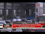 Panibagong odd-even scheme ng MMDA para sa mga provincial bus, ipatutupad sa susunod na linggo