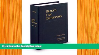 DOWNLOAD EBOOK Black s Law Dictionary, Standard Ninth Edition Bryan A. Garner For Kindle