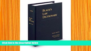 READ book Black s Law Dictionary, Standard Ninth Edition Bryan A. Garner Pre Order