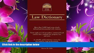 READ book Barron s Law Dictionary (Barron s Legal Guides) Steven H. Gifis For Kindle