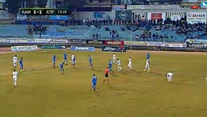Abiola Dauda  GOAL HD - Lamia	1-2	Atromitos 25.01.2017