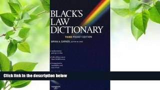 READ book Black s Law Dictionary (Pocket), 3rd Edition  Trial Ebook