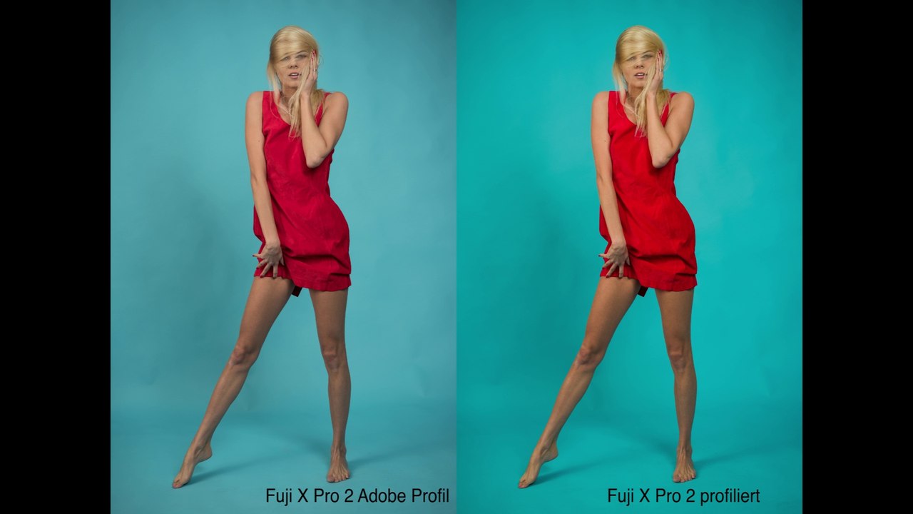 Kameraprofilierung  fuji x pro 2