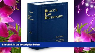 FREE [DOWNLOAD] Black s Law Dictionary, 10th Edition Bryan A. Garner Full Book
