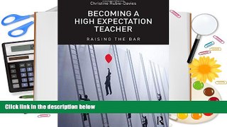 PDF  Becoming a High Expectation Teacher: Raising the bar Pre Order
