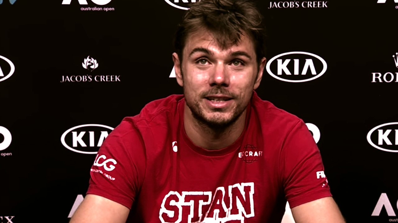 Open d'Australie 2017 - Stan Wawrinka : "Roger Federer, il faut que je lui rentre dedans"
