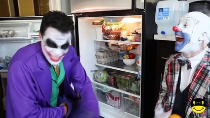 Download Video: Frozen Elsa LIPSTICK ATTACK! Spiderman Maleficent vs Joker Rapunzel Poison Ivy Toys! Superhero IRL