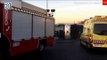 Un autobús escolar vuelca en Fuenlabrada provocando 17 niños heridos leves