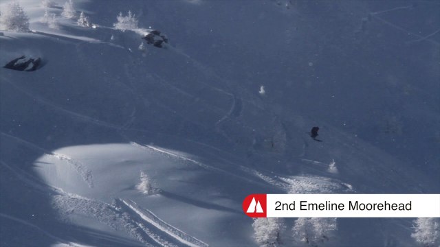 3rd place Marie Bovard - Ski Women - Verbier Freeride Week Junior 2* 2017