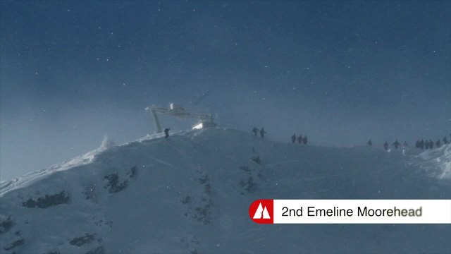 2nd place Emeline Moorehead - Ski Women - Verbier Freeride Week Junior 2* 2017