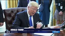 États-Unis : Donald Trump signe ses premiers décrets