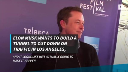 Elon Musk is getting serious about digging a tunnel under Los Angeles