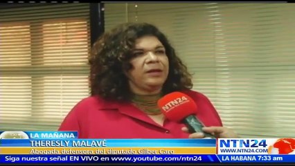 “Él siente que su vida peligra allí”: Abogada Theresly Malavé sobre reclusión de Gilber Caro en la cárcel de Guárico