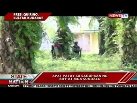 SONA: Apat patay sa sagupaan ng BIFF at mga sundalo