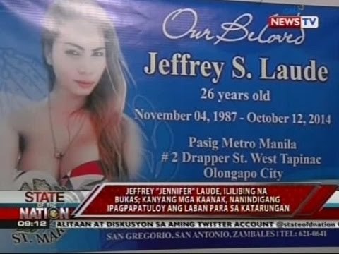 SONA: Jeffrey Jennifer Laude, ililibing na bukas