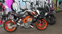 Yamaha MT-03 vs KTM 390 Duke review Visordown road test