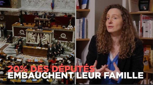 Mathilde Mathieu, Mediapart : 20% des députés embauchent leur épouse, leur cousin, leur cousine...