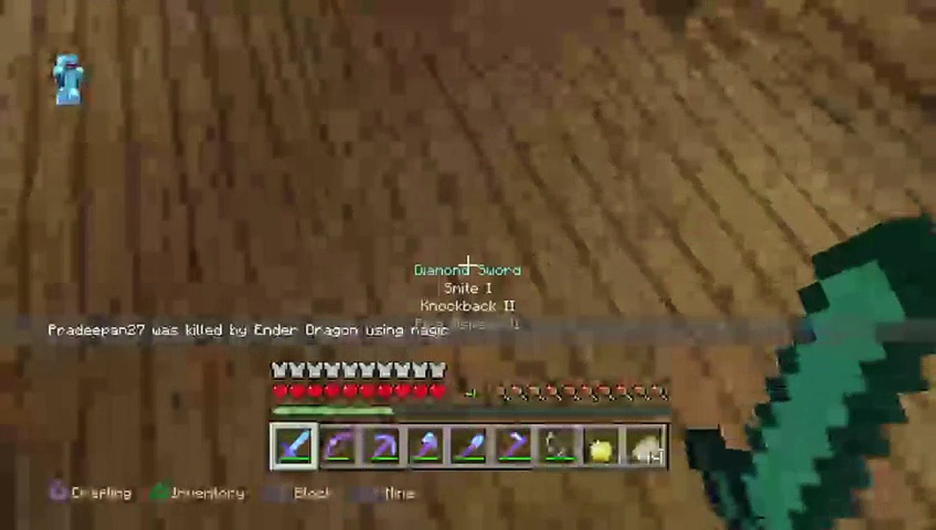 Minecraft survival FIGHTING THE ENDERDRAGON (35)