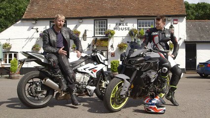 Yamaha MT-10 vs BMW S1000R review Visordown road test