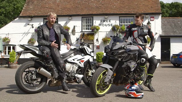 Yamaha MT-10 vs BMW S1000R review Visordown road test