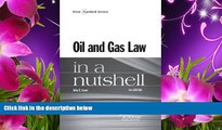 READ book Oil and Gas Law in a Nutshell (Nutshells) John Lowe Pre Order