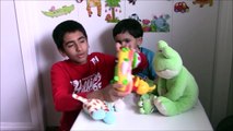 KIDS FUNNY PLAYING WITH SOFT TOYS TEDDY BEARS TRAIN BUNNY MUSIC TOY REVIEW