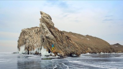 Climbing Above Baikal Ice | Vadim Timonov #ClaimFreedom