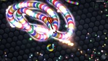 Slither.io BORDER HACK / TRAPPING TRICK / Superman Skin /BEST TROLLING MOMENTS
