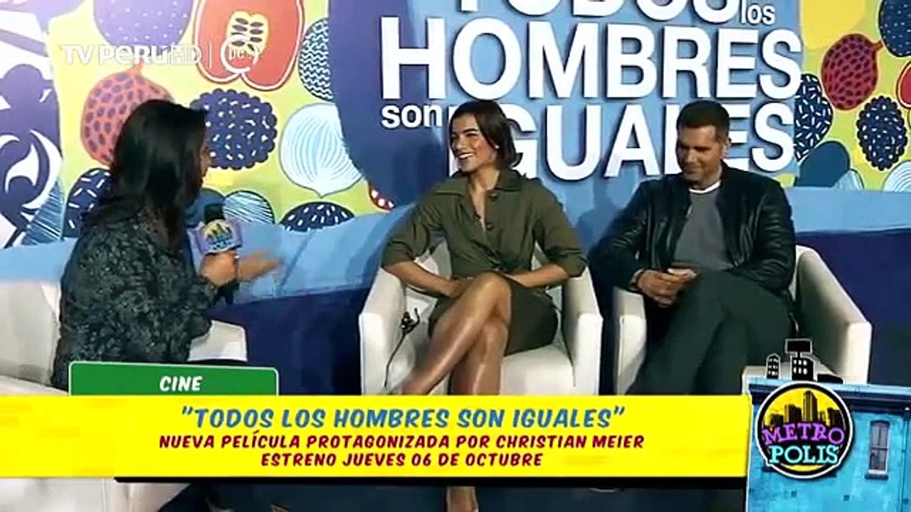 Entrevista a Christian Meier y Nashla Bogaert _ programa 'Metrópolis'