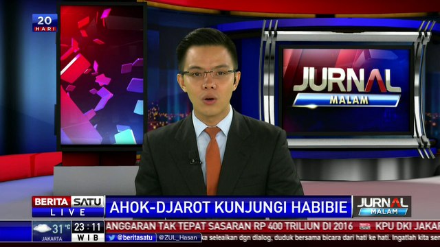 Ahok dan Djarot Menemui BJ Habibie