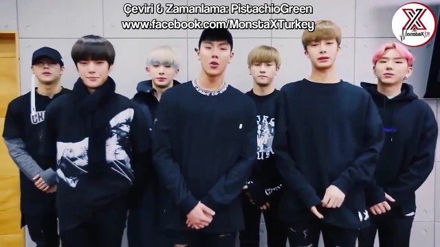 [25.12.2016] Monsta X - Japan Twitter Güncellemesi (Japon Fanclub Anonsu) (Türkçe Altyazılı)