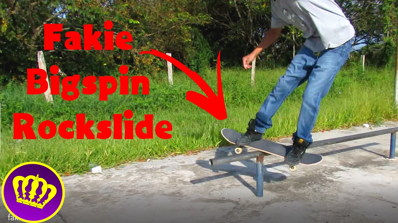AS TRICKS #1 - Fakie Bigspin Rockslide