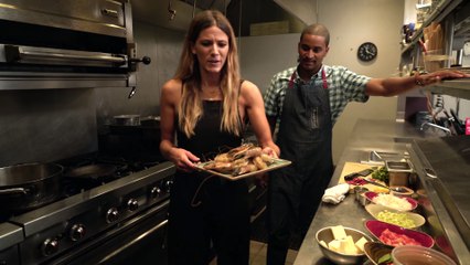 Eden Eats NYC, with chef Joseph 'JJ' Johnson at The Cecil (Nigerian prawns)