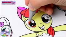 My Little Pony Coloring Book MLP Cutie Mark Crusaders Episode Surprise Egg and Toy Collector SETC