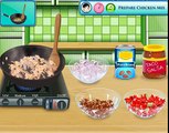 Prepare the taco salad! Games for girls! Educational games for kids!