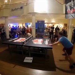 İnanılmaz bir kafa tenisi videosu...