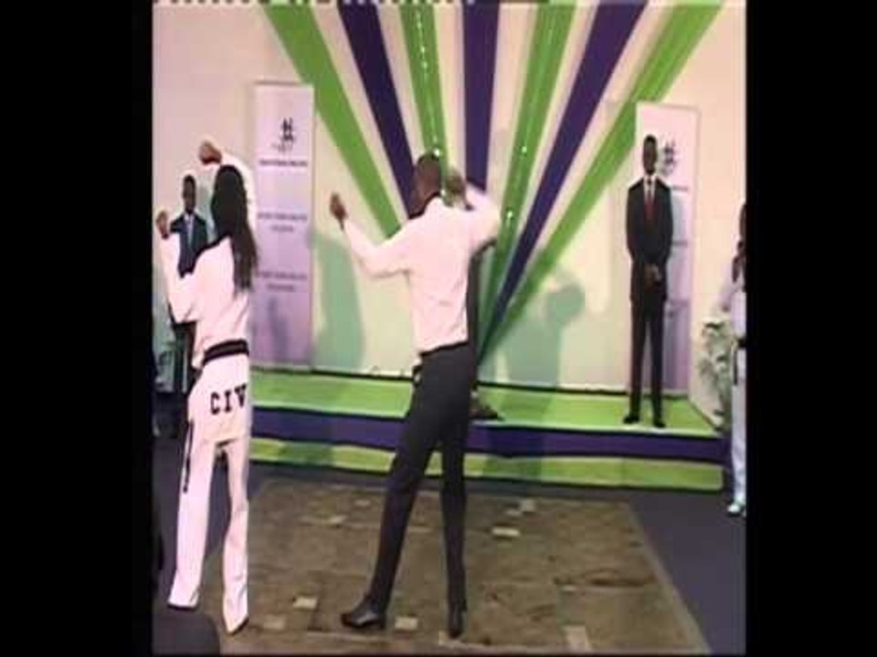 Sport/Arts martiaux: Le ministre Bamba Cheick Daniel en demonstration