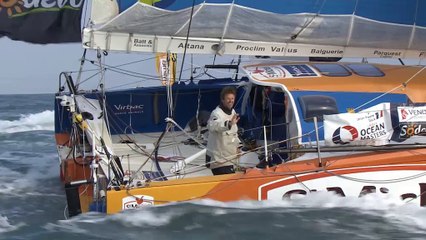 Vendée Globe - Dick : "J'ai eu chaud !"
