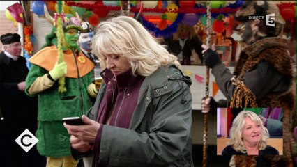 Charlotte de Turckheim, à Dunkerque - C à vous - 25/01/2017