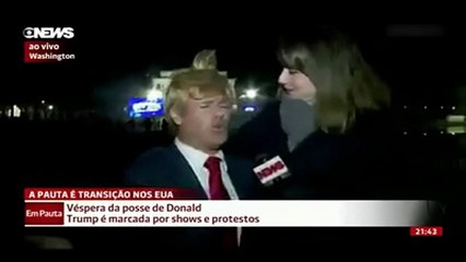 MERECE FATALATY VESGO TROLLA REPORTER DA GLOBO NEWS AO VIVO