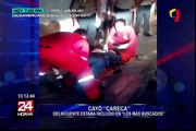 Miraflores: capturan a “Careca” tras ser baleado en el rostro