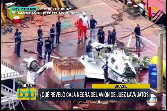 Lava Jato: fue recuperada caja negra del avión en el que falleció el juez Zavascki