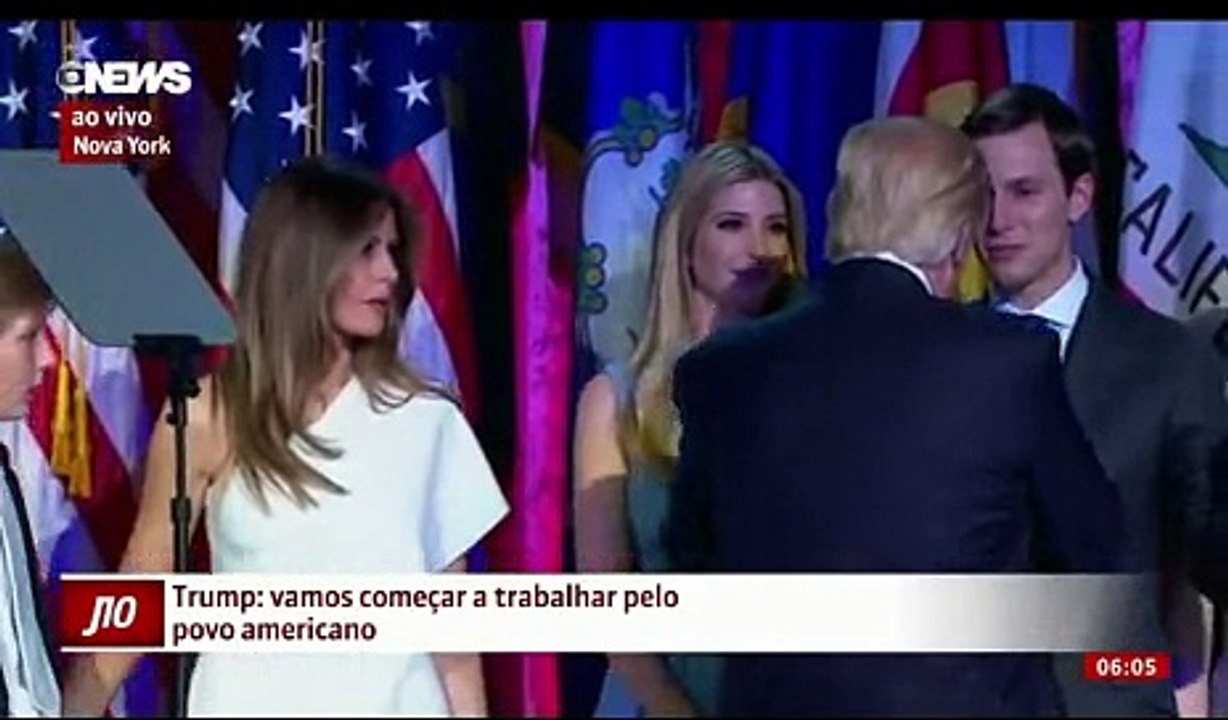 GLOBONEWS DEIXA VAZAR AUDIO DURANTE DISCURSO DE DONALD TRUMP