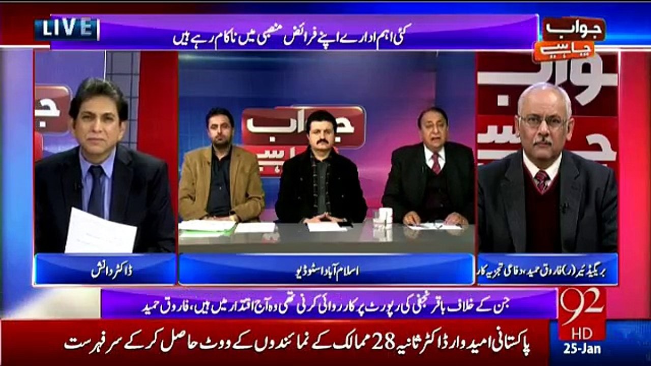 Jawab Chahiye - 25th January 2017